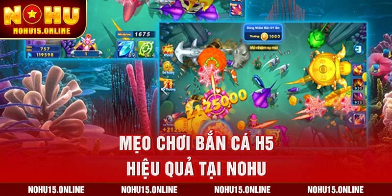 Mẹo chơi Bắn Cá H5 hiệu quả tại Nohu
